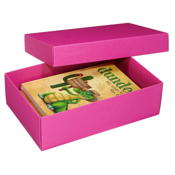 4056124035868 - Geschenkboxen Buntbox Geschenkbox L pink 2St 36 l - 266 x 172 x 78 cm pink