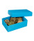 M Geschenkboxen 1,1 l blau 17,0 x 11,0 x 6,0 cm