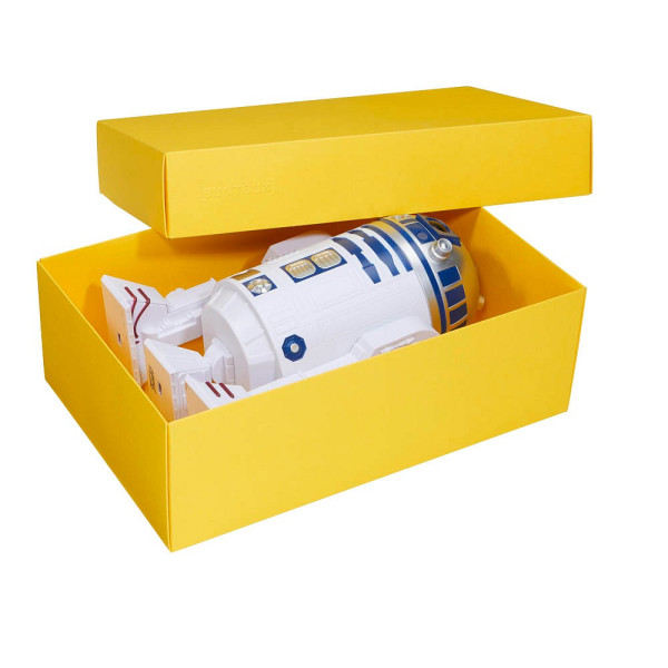 4056124078872 - Geschenkboxen Buntbox Geschenkbox XL gel1St 86 l - 340 x 220 x 115 cm gelb