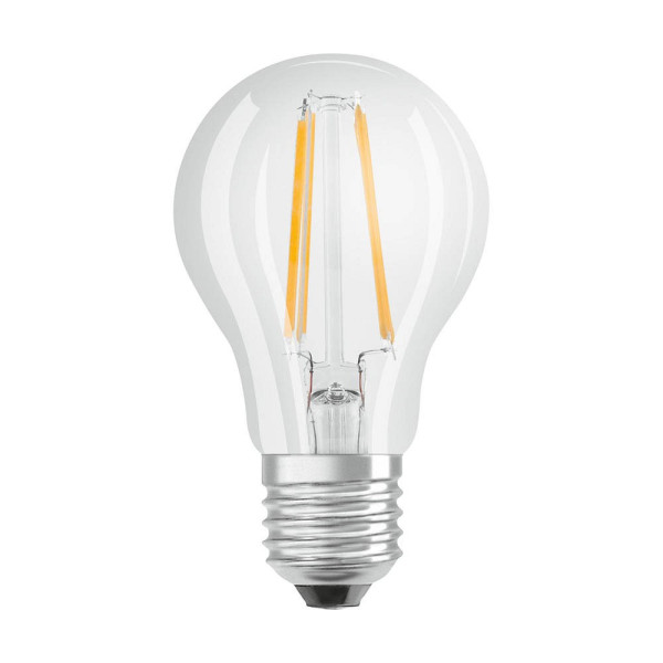 4058075115958 - Ledvance - osram Dimmbare led - Lampen klassische Kolbenform 60 Watts Ersatz E27 A-shape 2700 Kelvin Warm weiß Klares Glas single Pack