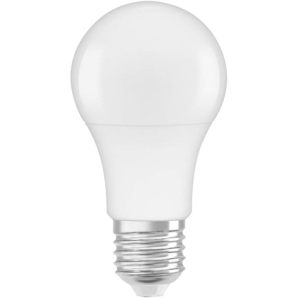 4058075127357 - LED-Lampen klassische Kolbenform 60 Watts Ersatz E27 A-shape 2700 Kelvin Warm weiß Matt single Pack - White - Osram