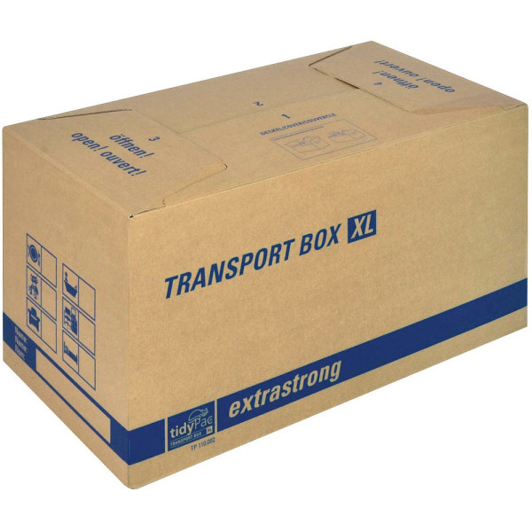 4033657962069 - Umzugskarton Transport Box XL TP 110002010 braun bis DIN A3+ innen 680x350x355mm Wellpappe 4033657962069 10 Stück