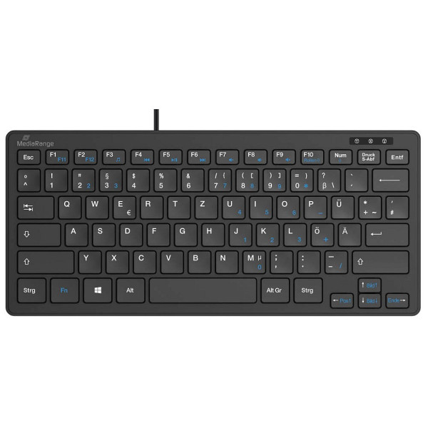 4260664870128 - MROS112 - keyboard - QWERTZ - black - Tastaturen - Schwarz