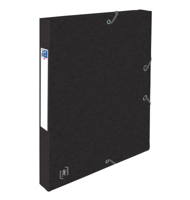 Heftbox TOP FILE+ 2,5 cm schwarz