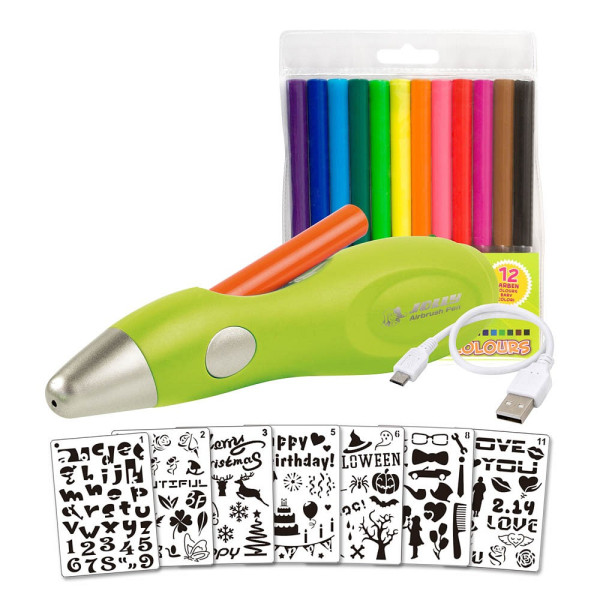 9014400309398 - Airbrushset für Kinder farbsortiert 9014400309398 Jolly