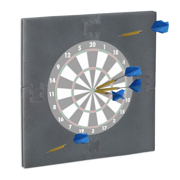 4052025903749 - relaxdays Dartboard-Surround grau