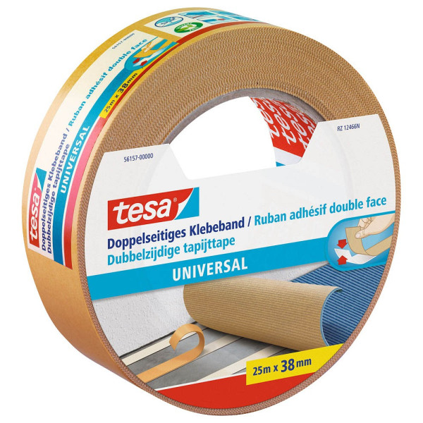 4042448395382 - FP - tesa universal 56157-00000-11 Doppelseitiges Klebeband (l x b) 25 m x 38 mm 1 St