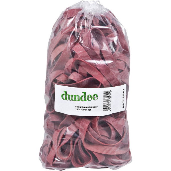 4250073735712 - Gummibänder rot 10 cm Ø 130 cm 5000 g