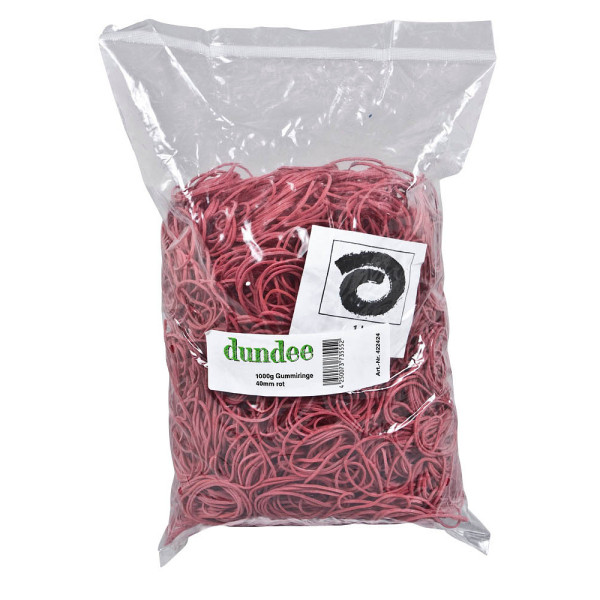 4250073735552 - Gummiringe rot Ø 40 cm 10000 g