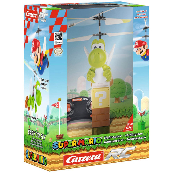 9003150010333 - Toys Super Mario - Flying Cape Yoshi Ready-To-Fly (RTF) Elektromotor Ferngesteuerter Hubschrauber (370501033)