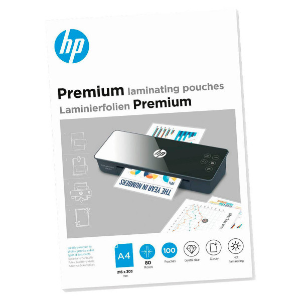 4030152091232 - Hewlett Packard - hp Laminierfolien Premium A4 80 Micron 100x (9123)