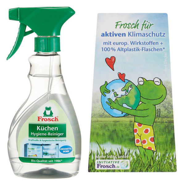 4001499926143 - Frosch Küchen-Hygienereiniger 300 ml Sprühflasche