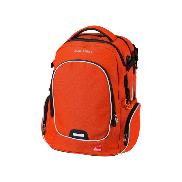 9002638218681 - WALKER Schulrucksack WIZZARD CAMPUS EVO Red Melange (2022) rot