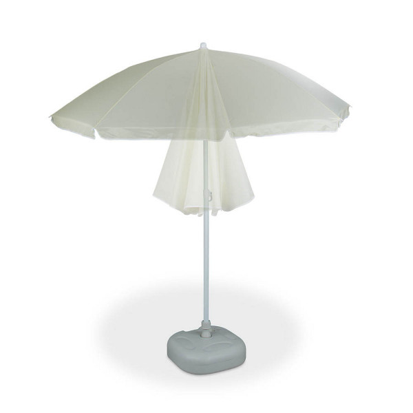 4052025968342 - relaxdays Sonnenschirm rund beige neigbar Ø 1800 cm