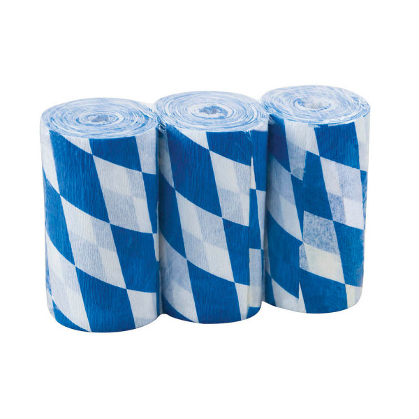 4005063098403 - Krepppapier Dekobänder Bayern-Raute farbsortiert 38 g qm 4005063098403 794065000 3 Rolle