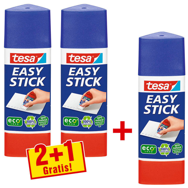 4042448417787 - 2+1 GRATIS 2 EASY STICK ecoLOGO Klebestifte 250 g + GRATIS 4042448417787 25 Gramm