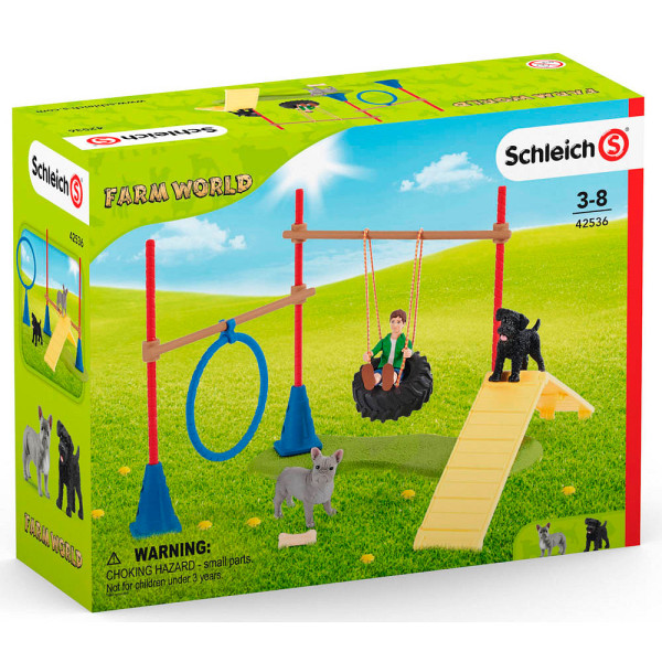 4059433573724 - Schleich® Farm World 42536 Spielspaß für Hunde Spielfiguren-Set