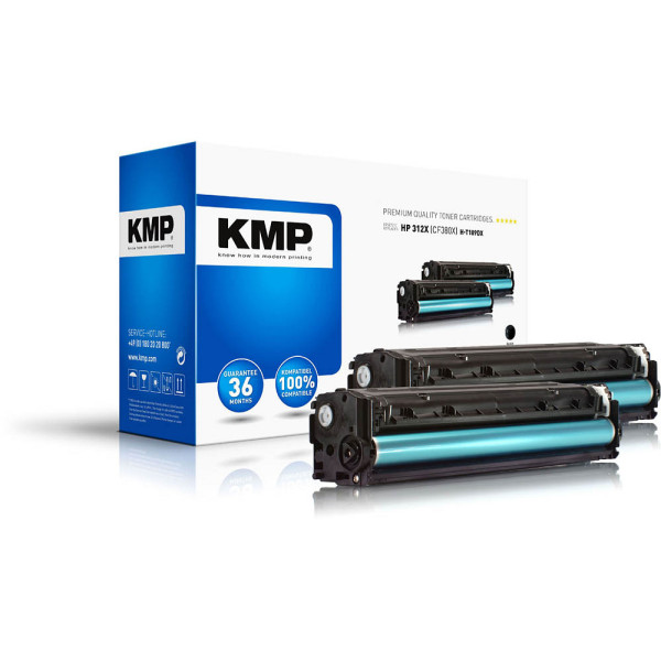 4011324374667 - Toner H-T189DX 25283021 kompatibel zu HP 312X Doppelpack 2x schwarz 4011324374667 2 Stück