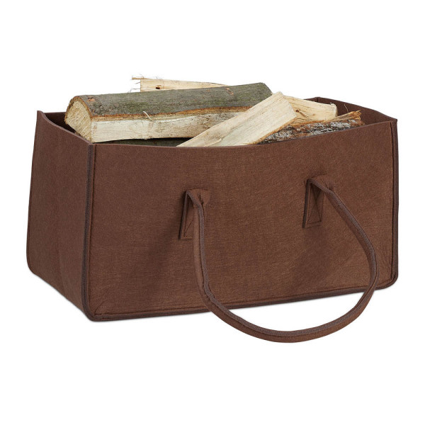 4052025961831 - Kaminholztasche 270 l braun 250 x 500 x 250 cm 4052025961831 relaxdays