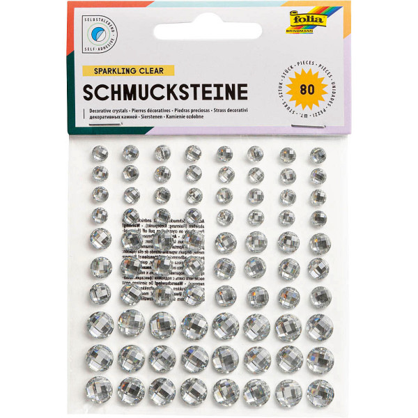 4001868067965 - Schmucksteine Clear selbstklebend transparent