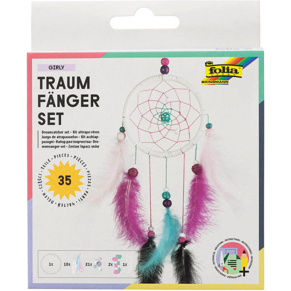 4001868097283 - Bastelset Traumfänger Girl 4001868097283 folia