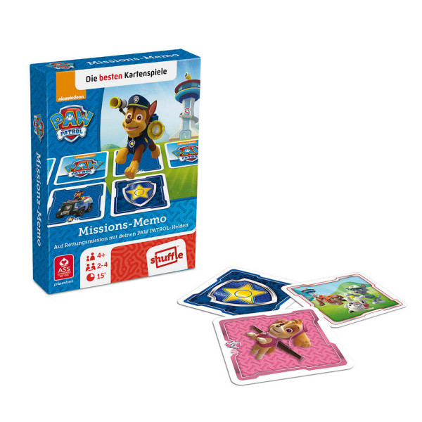 4042677831354 - Paw Patrol - Missions Memo Kartenspiel