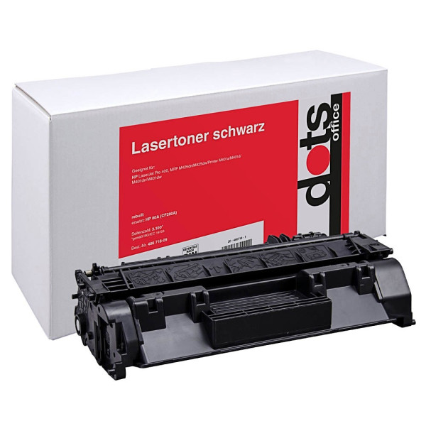 4250073731707 - Toner 12358000-DOTS kompatibel zu HP 80A schwarz