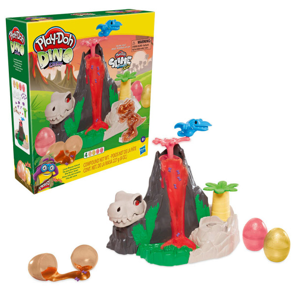 5010993884803 - Schleim Dino Insel farbsortiert 4 Farben (Gesamt 2270 g) 5010993884803 Play-Doh