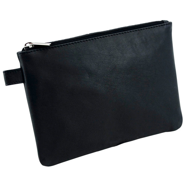 4021068422333 - Banktasche Utensilientasche Leder schwarz