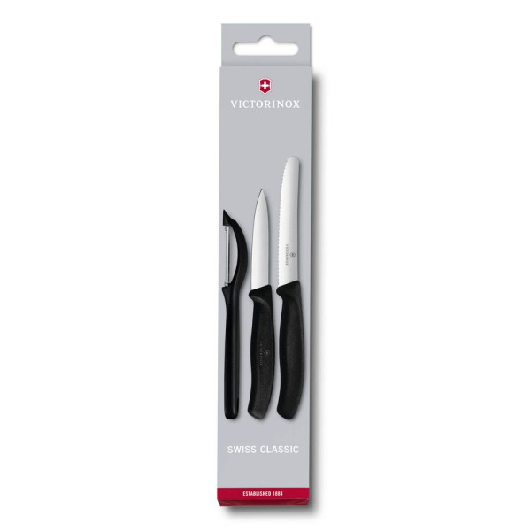 7611160056498 - Messerset  Swiss Classic  Gemüse- Tomatenmesser Schäler 7611160056498 Victorinox