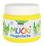 MUCKI Fingerfarbe neongelb