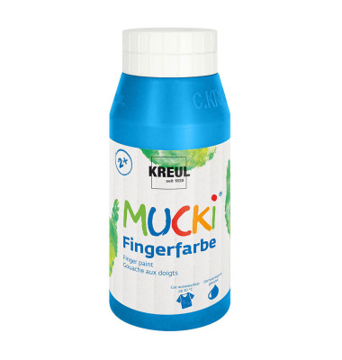 MUCKI Fingerfarbe blau