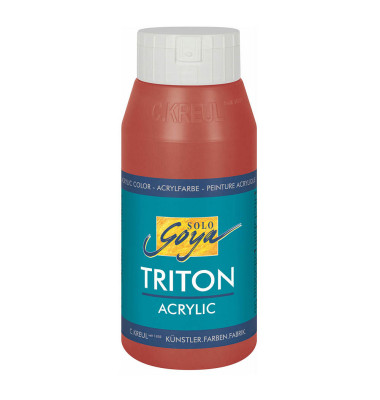 SOLO GOYA Triton Acrylfarbe oxydrot 750,0 ml