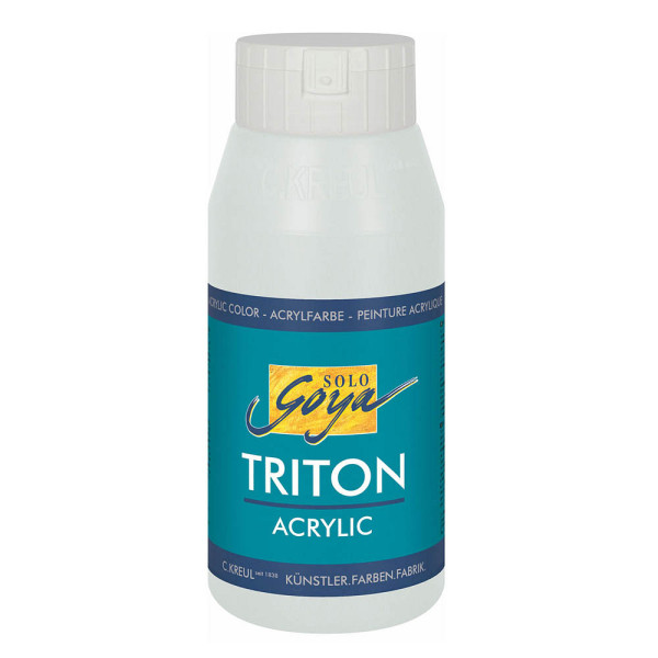 4000798170295 - SOLO GOYA Triton Acrylfarbe silber 7500 ml 750 Milliliter