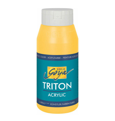 SOLO GOYA Triton Acrylfarbe kadmiumgelb 750,0 ml