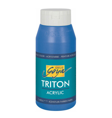 SOLO GOYA Triton Acrylfarbe coelinblau 750,0 ml