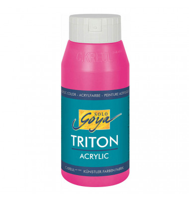 SOLO GOYA Triton Acrylfarbe violettrot 750,0 ml