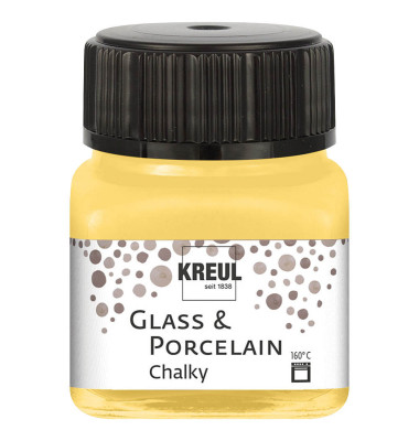 Chalky Porzellanfarben gelb