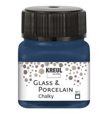 Chalky Porzellanfarben blau