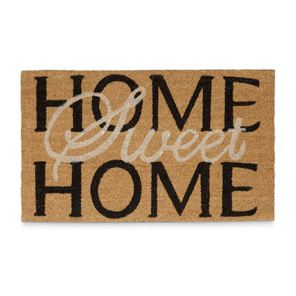 4052025201708 - Schmutzfangmatte 10020170_0 HOME SWEET HOME 45x75cm rechteckig für Innenbereich 4052025201708 Relaxdays