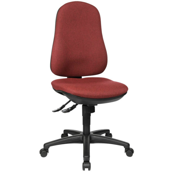 4014296741758 - Bürostuhl Support SY 8550 G27 Stoff rot Gestell schwarz