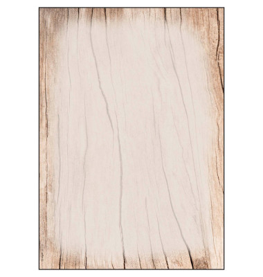 Motivpapier Wood Motiv DIN A4 90 g/qm