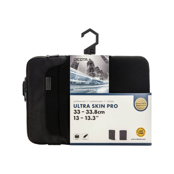 7640158663080 - DICOTA Laptoptasche Ultra Skin Pro Recycling-PET schwarz D31097 bis 338 cm (133 Zoll)