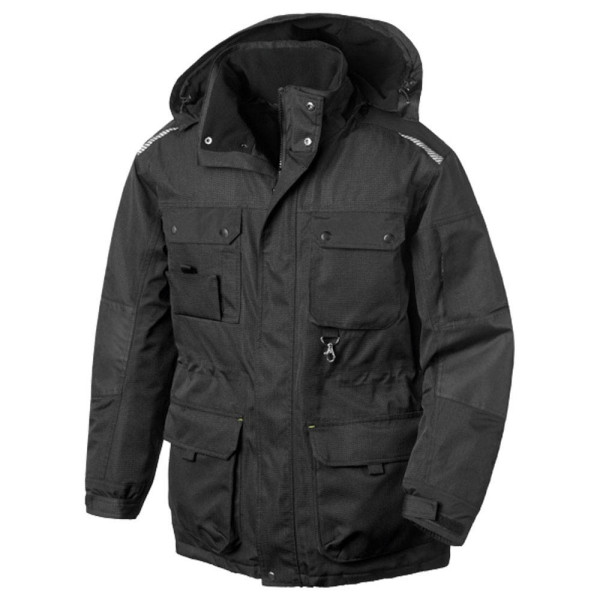 4031301040651 - unisex Winterjacke BOSTON schwarz Größe M 4031301040651 Texxor