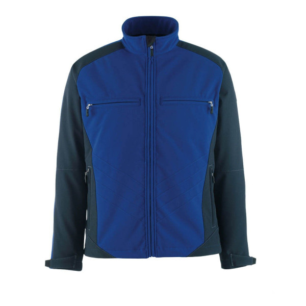 5707209994868 - Herren Softshelljacke DRESDEN kornblau schwarz Größe M