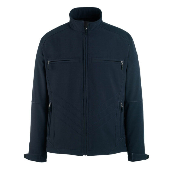 5711074043163 - Herren Softshelljacke DRESDEN schwarzblau Größe L