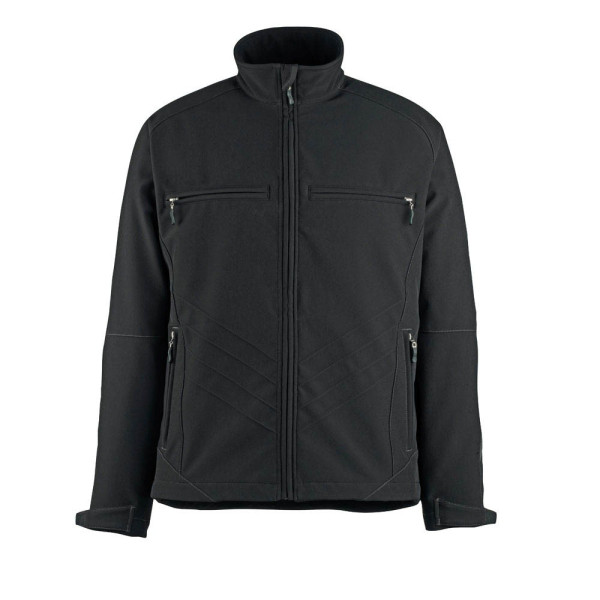 5711074043347 - Herren Softshelljacke DRESDEN schwarz Größe L