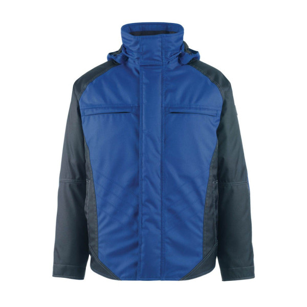 5707209993540 - Unique Winterjacke Frankfurt zweifarbig Gr 3XL kornblau schwarzblau - kornblau schwarzblau - Mascot