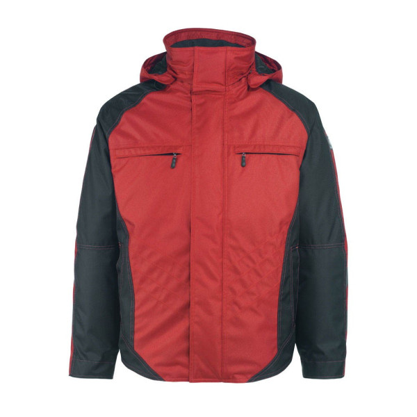 5707209994028 - Unique Winterjacke Frankfurt zweifarbig Gr xl rot schwarz - rot schwarz - Mascot