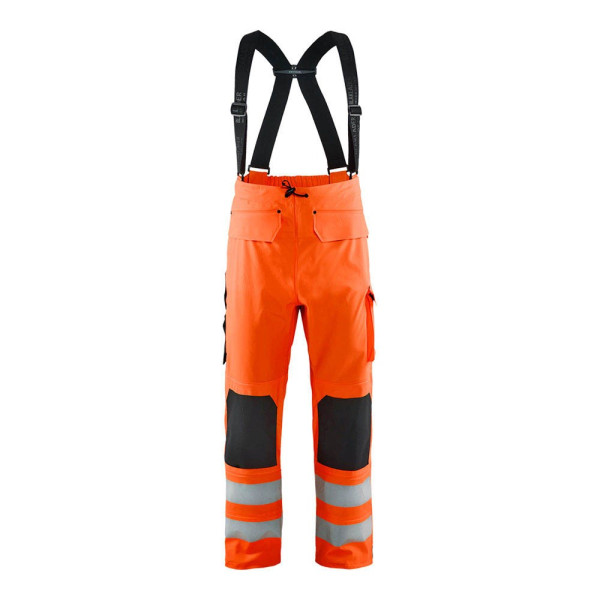 7330509368169 - BLAKLÄDER® unisex Warnschutz-Latzhose 1302 orange Größe XL